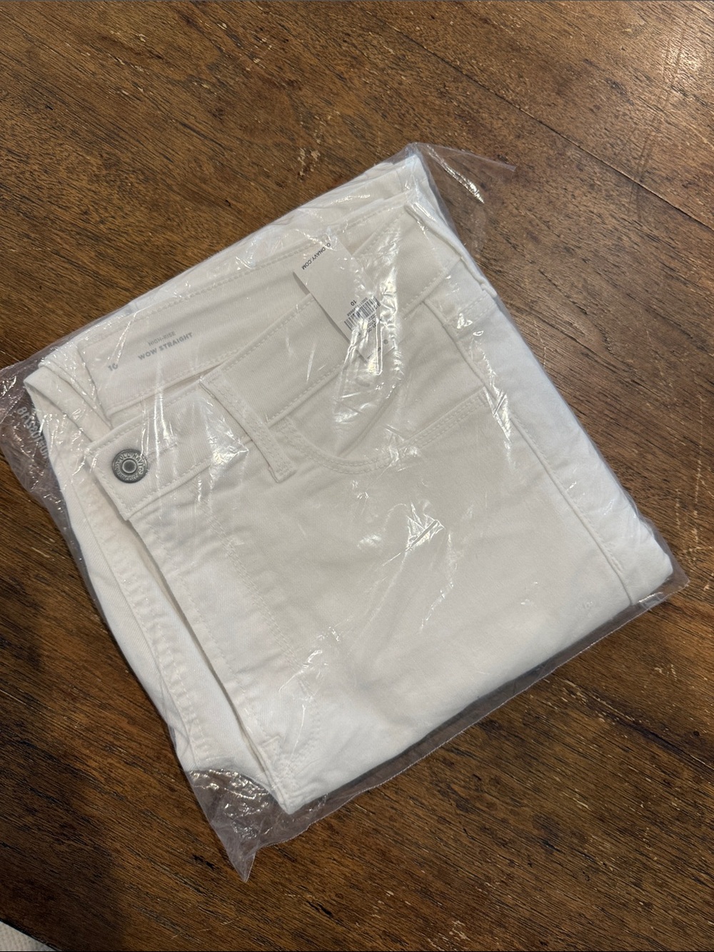 Old Navy White straight Jeans